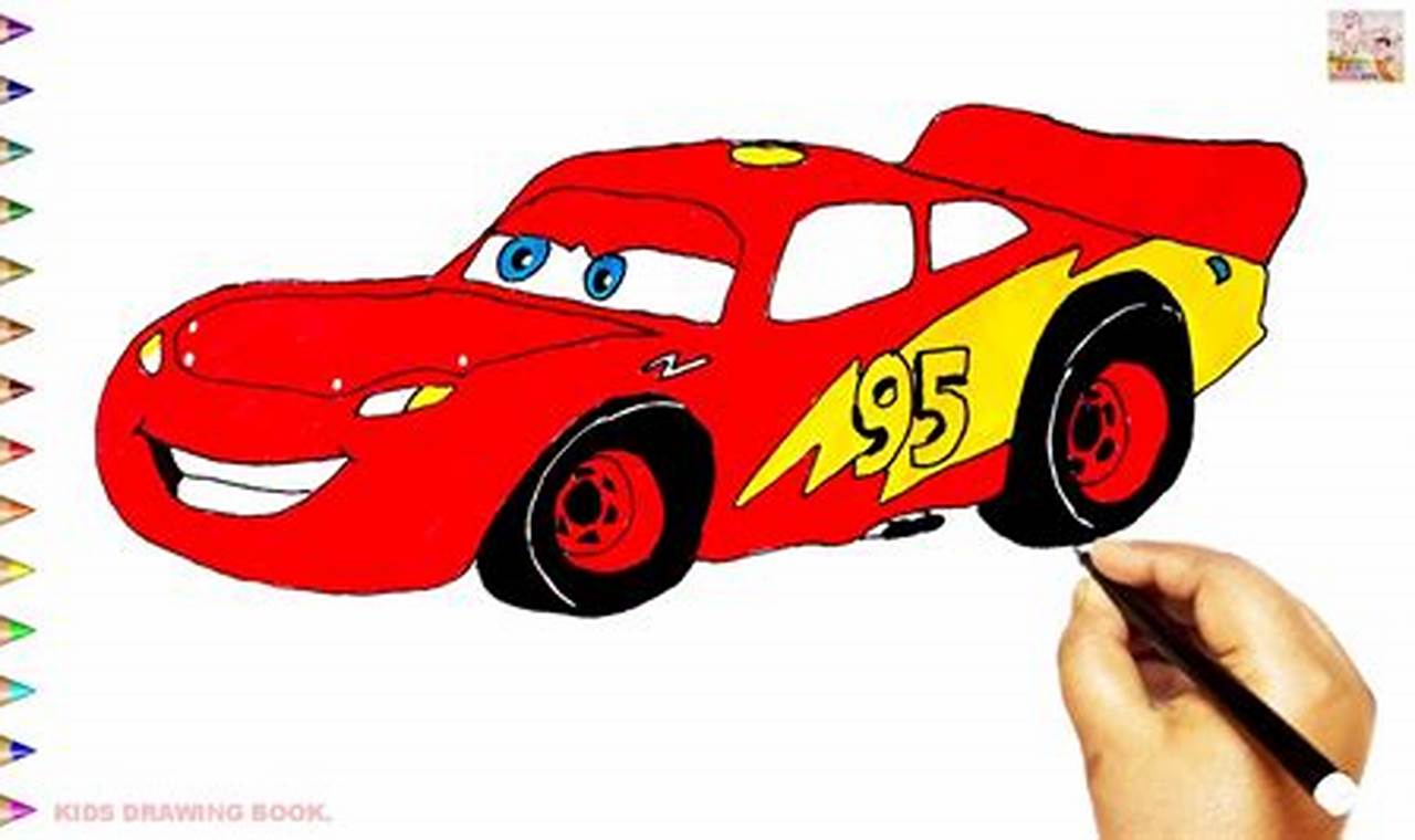 A Guide to Drawing Lightning McQueen: A Step-by-Step Masterclass