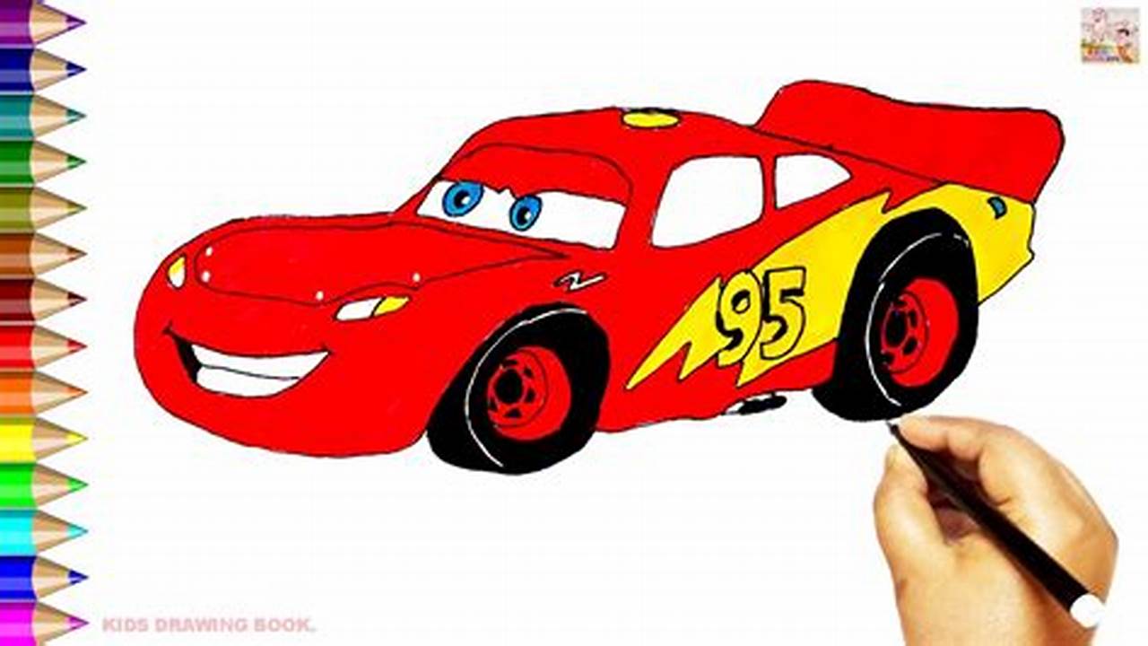 A Guide to Drawing Lightning McQueen: A Step-by-Step Masterclass