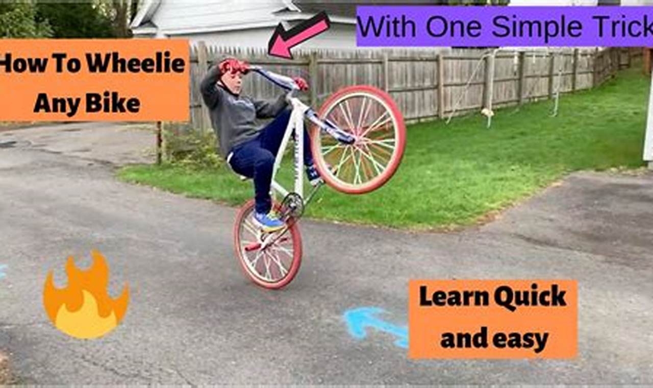 The Ultimate Guide to Mastering the Wheelie: A Step-by-Step Breakdown