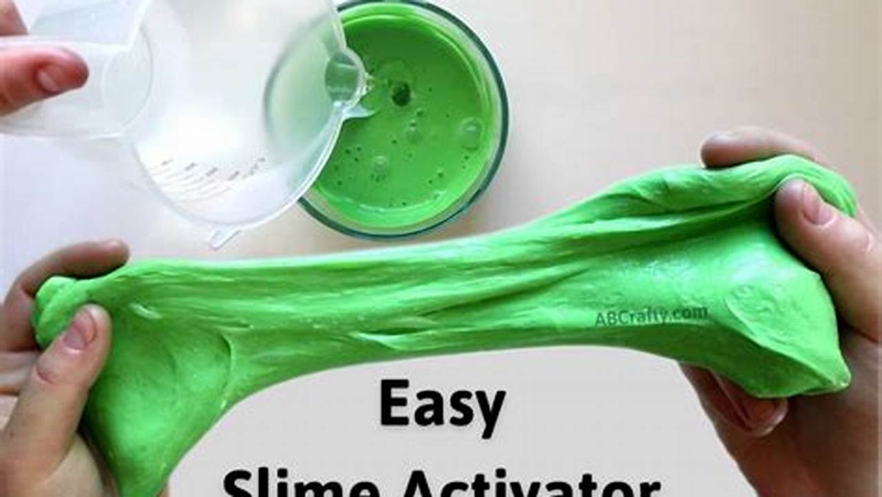 The Quick and Easy Guide to Creating Your Own Slime Activator