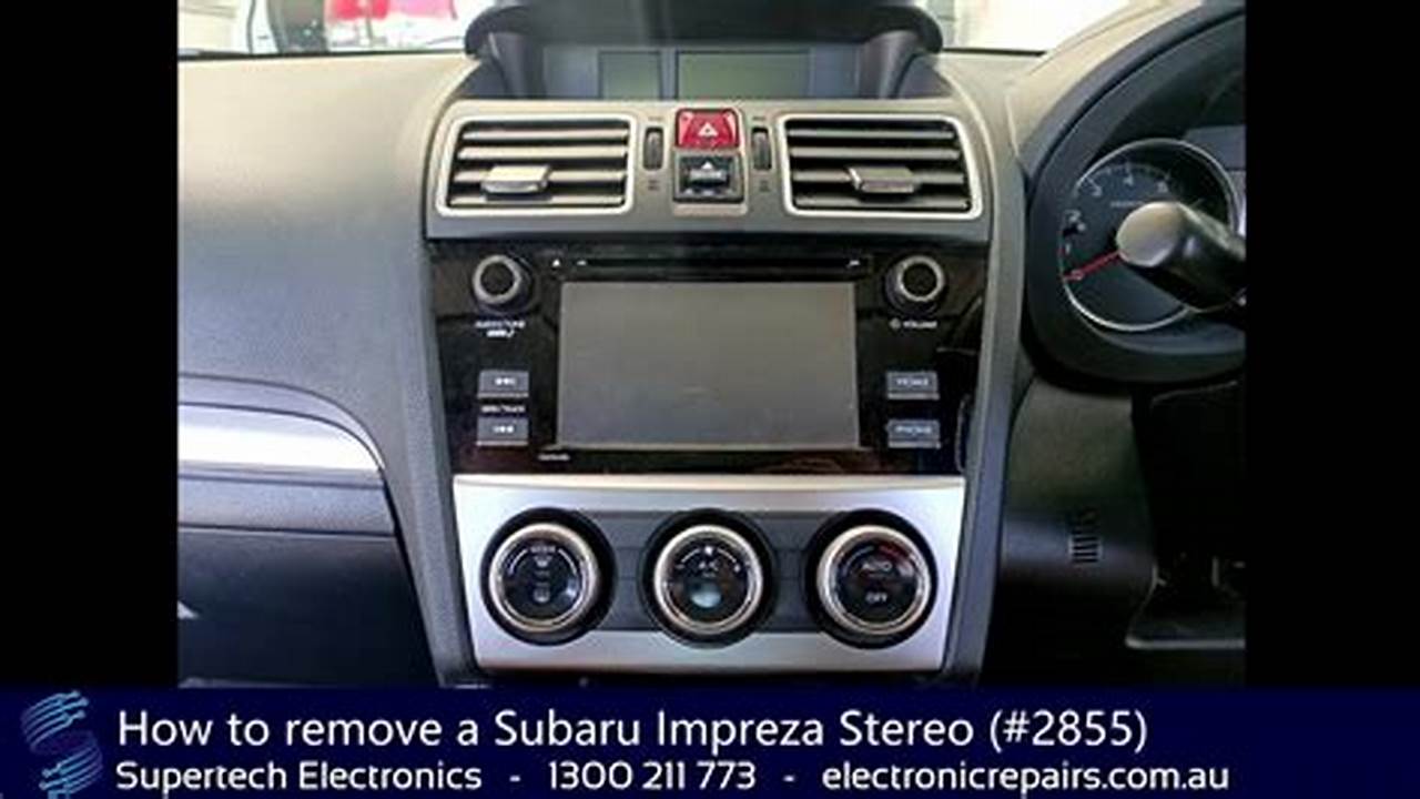 Ultimate Guide: Removing an Old Camera from a 2015 Subaru Impreza Sedan