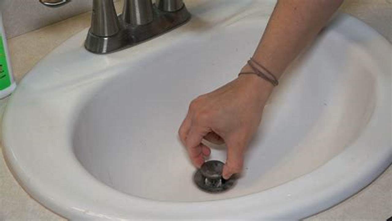 DIY Guide: How to Effortlessly Remove a Bathroom Sink Drain Stopper