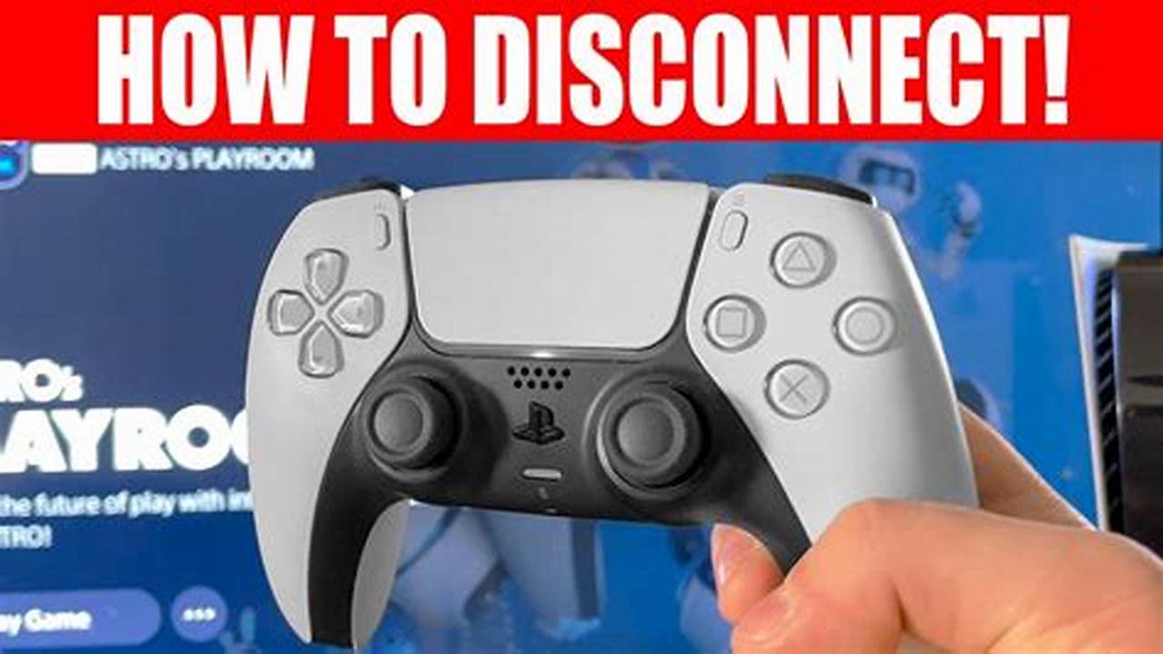 How To Unplug Your PS5 Controller: An Easy Step-by-Step Guide