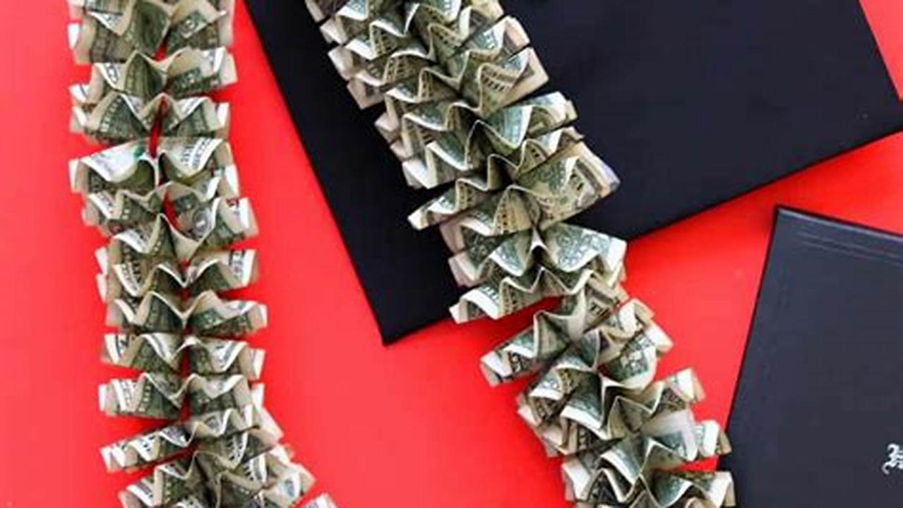 How to Craft a Fortune-Filled Money Lei for Graduation | Easy DIY Guide