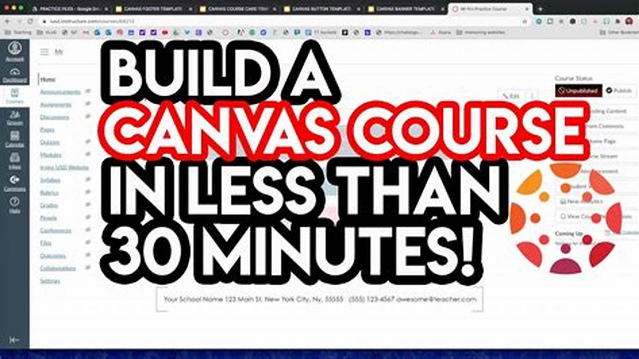 Your Comprehensive Guide on How to Access Canvas Course Template