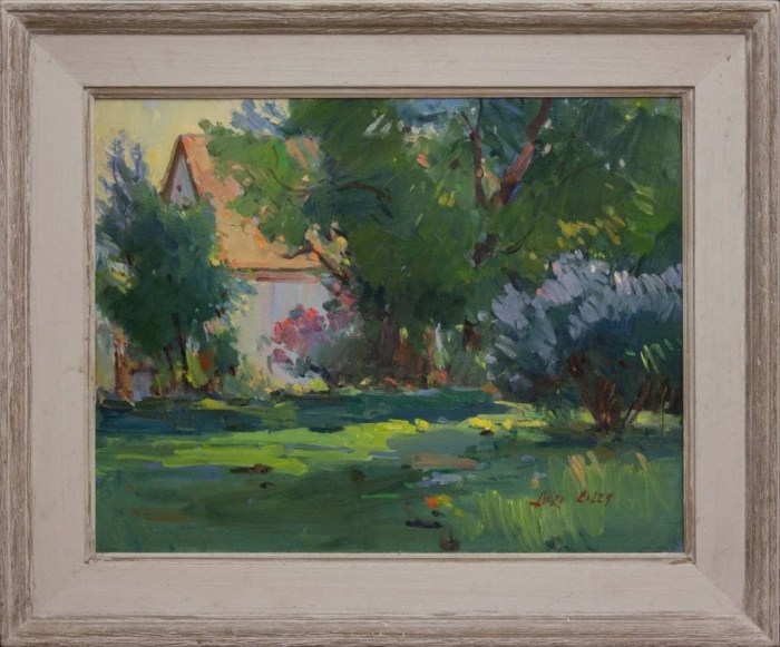 How to frame an oil painting
