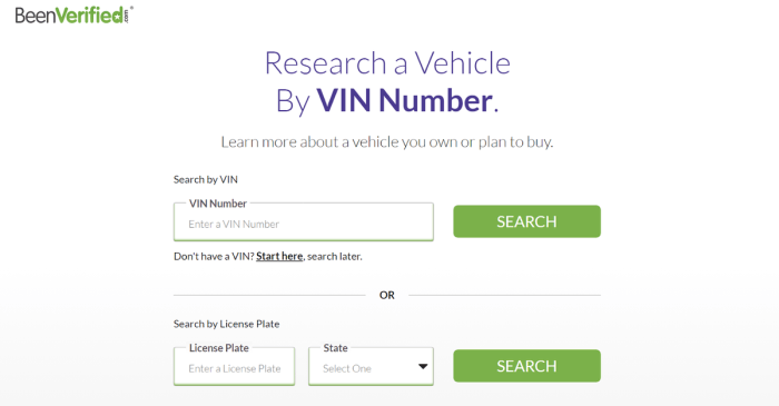Car insurance by vin number