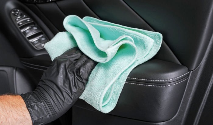 How to clean paint off leather