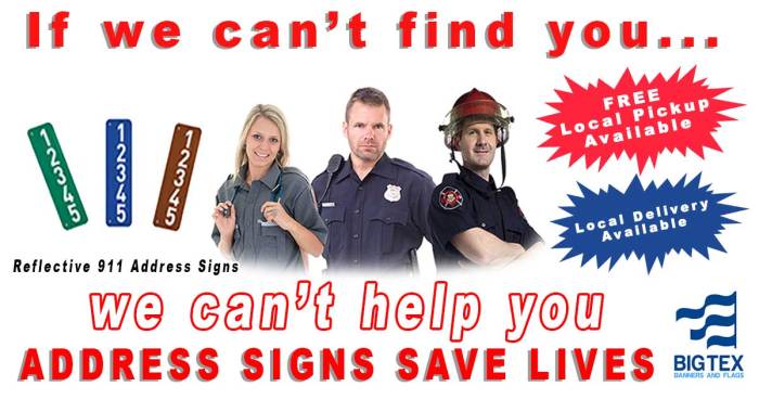 How to get a 911 address