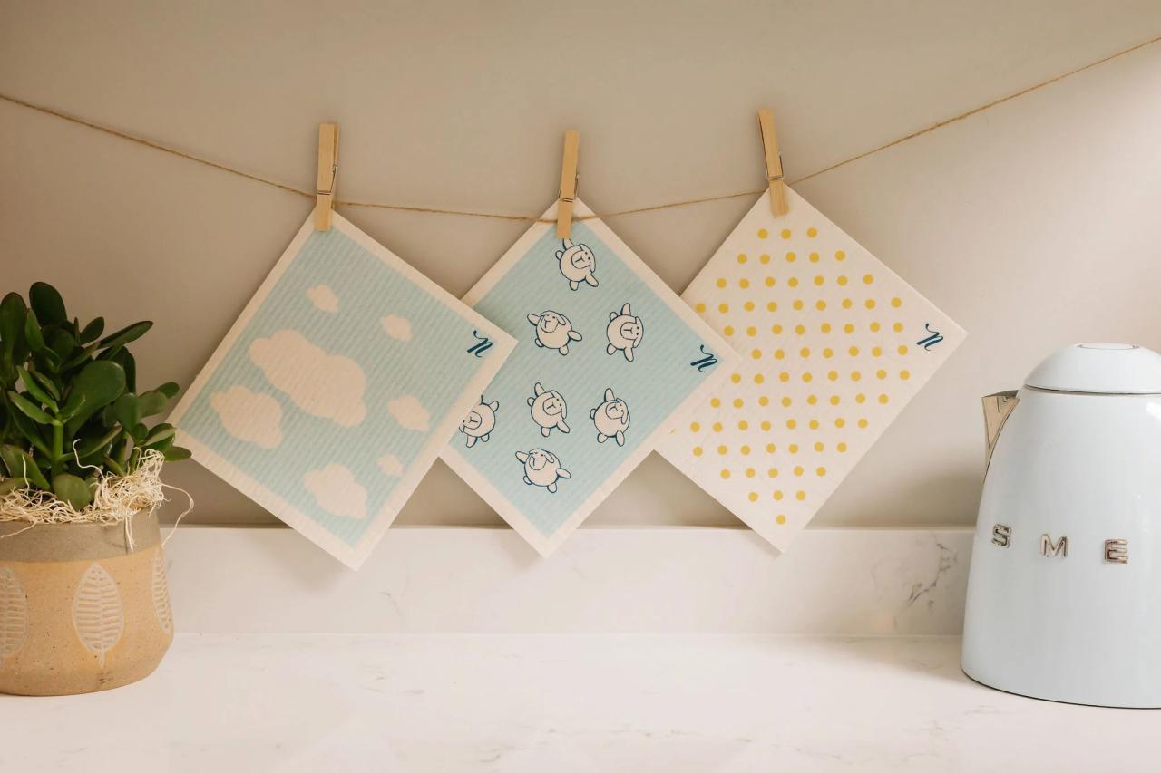 How to use swedish dishcloth
