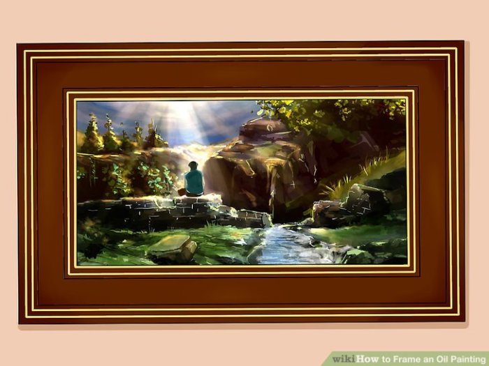 Frame How to frame an oil painting