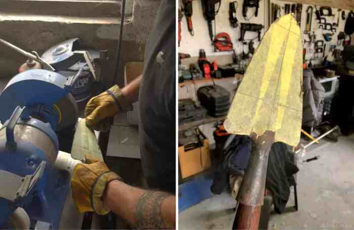 How to sharpen paralyzer spear