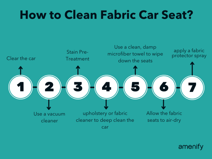 How to clean mold off car seats