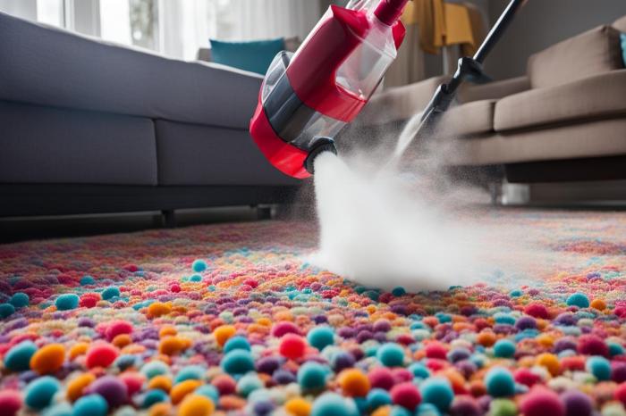 How to get laundry detergent out of carpet