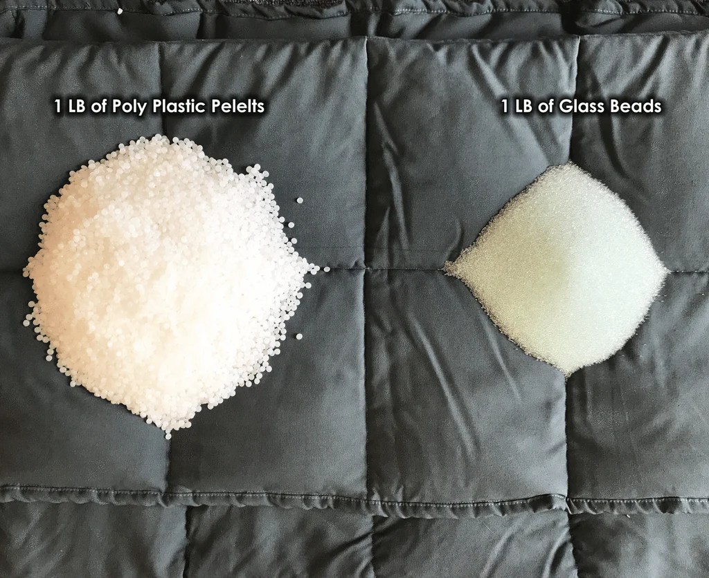 How to wash weighted blanket with glass beads