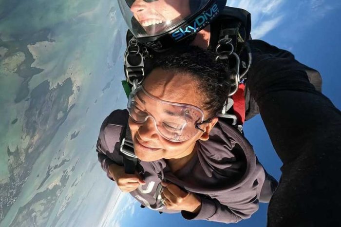 Last skydive long does savvy amp words few up How long does it take to skydive