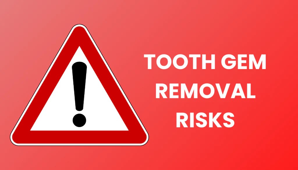 Tooth swarovski gem How to remove tooth gem